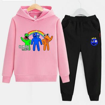 Rainbow friends  Kids Hoodies Cotton Sweatshirts Outfits 4