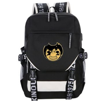 Bendy and the Ink Machine backpack USB charging port bookbag （5 color）