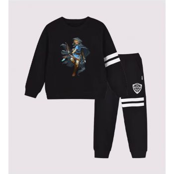 Zelda kids sweat suits 2 piece sweatpants and hoodies 8