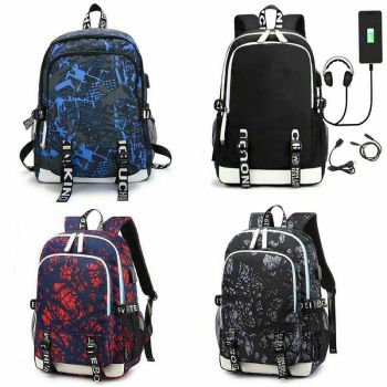 17inch backpack with USB charging port