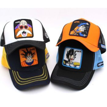 Dragon Ball hat cool snapback Hat Adjustable Flat Bill Goku Baseball Cap