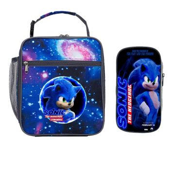 Sonic The Hedgehog Lunch Box Waterproof Insulated Lunch Bag Portable Lunch box 8