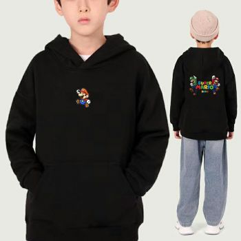 NEW Super Mario Kids hoodie sweatshirt