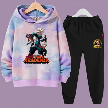 NEW Kids My hero academia tie dye hoodie