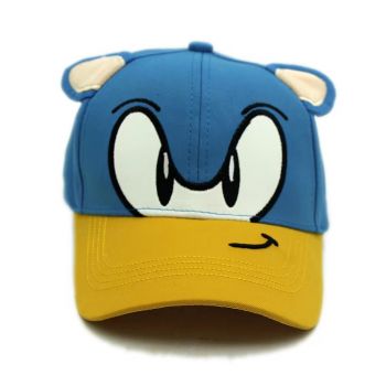 Sonic The Hedgehog 3D printing adjustable baseball cap 3