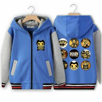 Bendy and the Ink Machine hoodie Kids bendy thick fleece sweatshirt boys Bendy clothes