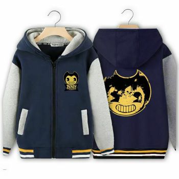 Kids Bendy and the Ink Machine hoodie bendy thick fleece sweatshirt boys clothes