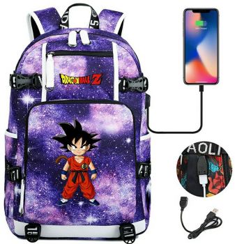  Dragon Ball 19 "Large Capacity Backpack 600D Waterproof Oxford 1