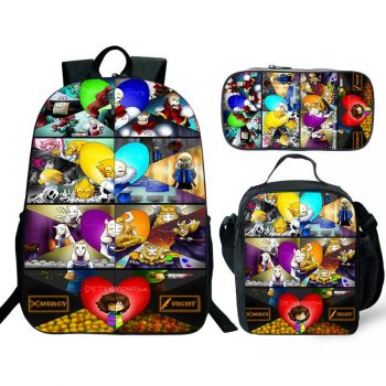 【NEW】 Undertale backpack kids boys school Lunch box School Bag