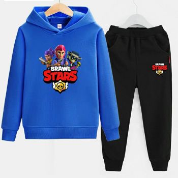 Brawl Stars Kids Hoodies Cotton Sweatshirts Outfits