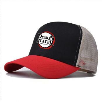 Demon Slayer Snapback Hat Adjustable Flat Bill Baseball Cap