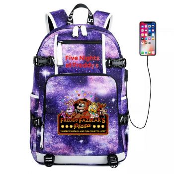 19 "Large Capacity Five Nights at Freddy's Backpack 600D Waterproof Oxford