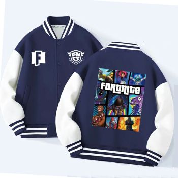 Fortnite Clothes College jacket Hoodie Sweatshirt Youth Taylor Swift Varsity Jacket coat For Girls boys Christmas Gifts