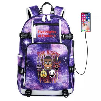 Kids Five Nights at Freddy's backpack bookbag school bag