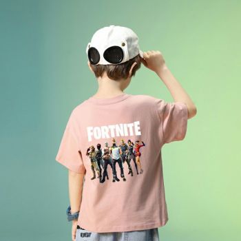 Kids Fortnite drift T-Shirt Cotton Funny Youth Tee