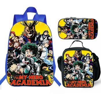 Kids My hero academia backpack bookbag school bag