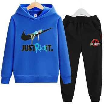 Kids Rick and Morty Hooded Shirt and Pants