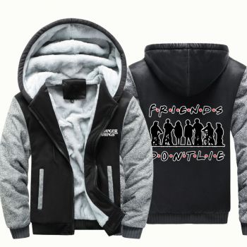 Kids Stranger Things Jackets Thick Fleece Hoodies Winter Coats 1