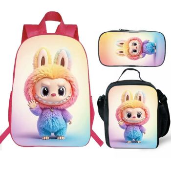La bubu Backpack For School Bag Element Bookbag Lunch bag Boys Girls Birthday Gift