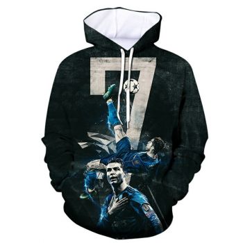 Cristiano Ronaldo Hoodie CR7 Hoodie 3D Print Sweatshirt Fashion Clothing