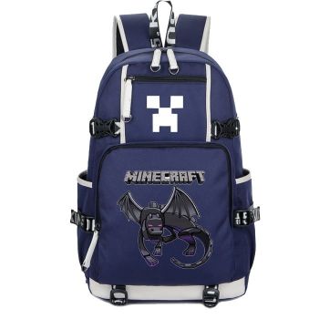 Minecraft Backpack Ender Dragon Bookbag Large Capacity