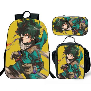 My Hero Academia Bookbags 3D printed 16" waterproof backpack