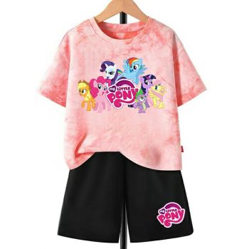 My Little Pony Tie dye T-Shirt Kids Cotton Shirt 3