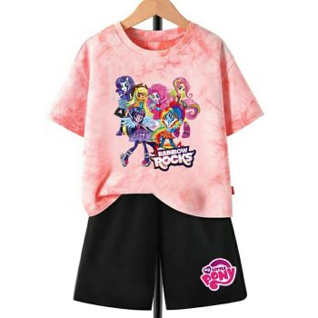 My Little Pony Tie dye T-Shirt Kids Cotton Shirt 5