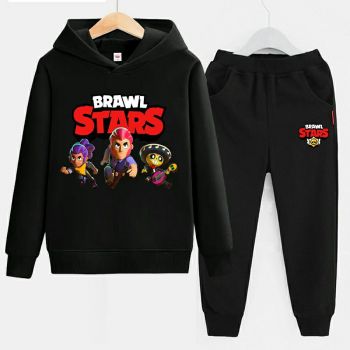 NEW Brawl Stars Kids Hoodies Cotton Sweatshirts Outfits 2