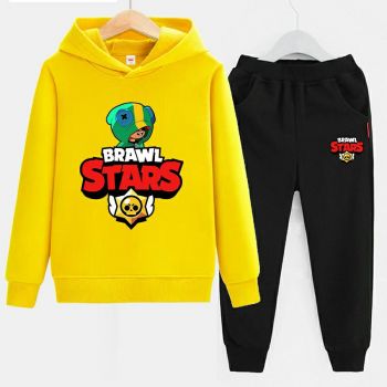 NEW Brawl Stars Kids Hoodies Cotton Sweatshirts Outfits 5