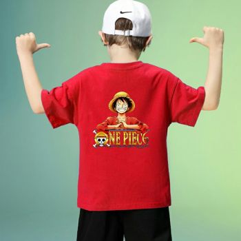 One Piece Luffy kids Cotton Shirt 