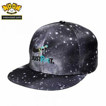 Rick and Morty Galaxy Snapback Hat Adjustable Flat Bill Baseball Cap 1