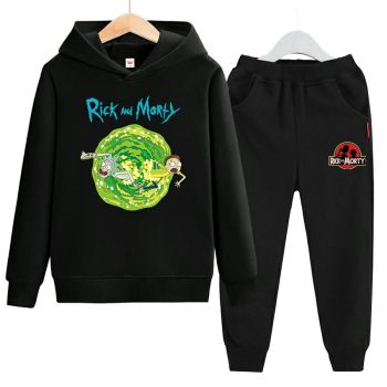 Rick＆Morty Sweater Hoodies for Boys Girls Kids