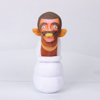 SKibidi Toilet Plush Toys, 10 inch Height, Skibidi Toilet Plushies, Skidibi Toilet Stuffed Animal Toy,Gift for Game Fans