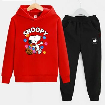 Snoopy Kids Hoodies Cotton Sweatshirts Outfits 1