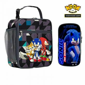Sonic The Hedgehog Lunch Box Waterproof Insulated Lunch Bag Portable Lunch box 7