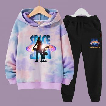 Space Jam Kids Tie-Dye Hoodies 