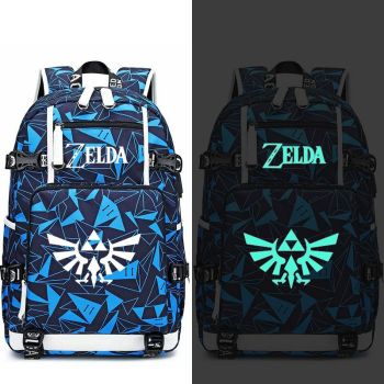 The Legend of Zelda Backpacks For Girls High School Bag Galaxy Bookbags Glow in the dark 