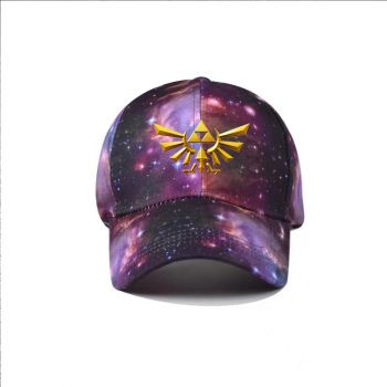 The Legend of Zelda Tie-dyed Snapback Hat Adjustable Flat Bill Baseball Cap