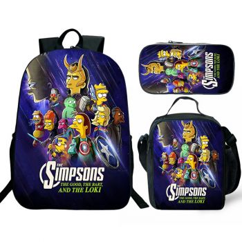 The Simpsons backpack 3D Printed Fashion Travel School Bag Laptop Backpack