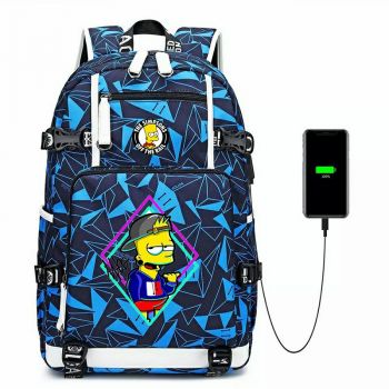 The Simpsons backpack bookbag school bag