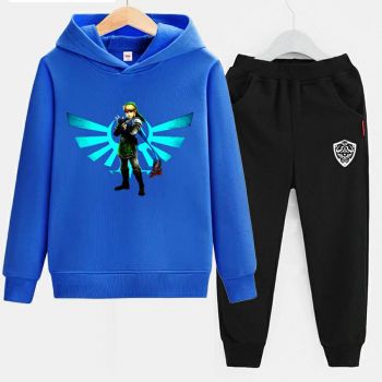 Zelda Kids Hoodies Cotton Sweatshirts Outfits 9