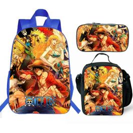 One Piece backpack 3D Printed Fashion Travel School Bag Laptop Backpack